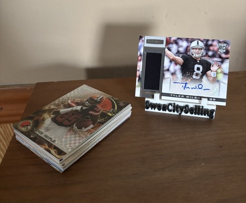 Nfl football card lot plus - card, 25